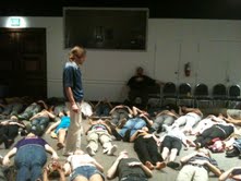 Breathwork Group at the Manifestation Celebration