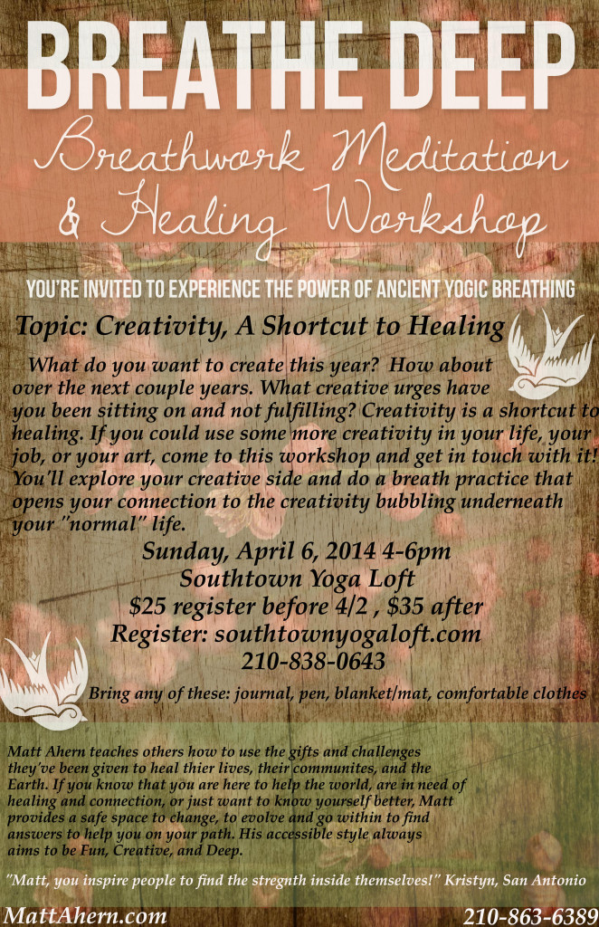April 6 Breathe Deep SYL